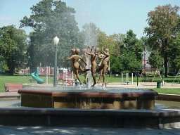 City Park, Appleton — Ring Dance Sculpture